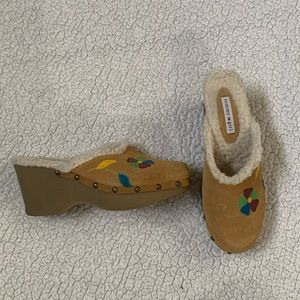 Tommy Hilfiger Sherpa clogs